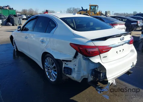 2019 Infiniti Q50 3.0T Luxe from USA, damaged, VIN JN1EV7AR8KM550901